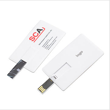 Credit Card-shaped USB Flash Drives with Password and Bootable Functions